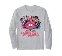 Maquilleur Just A Girl Cosmétologue Diva Attitude Manche Longue