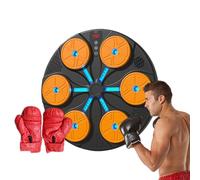 Máquina de Boxeo Musical Inteligente - Equipo de Entrenamiento, LED Inalámbrico Montado en Pared | Para Adultos, Hombres, Niños, Sesiones de Gimnasio, Deportes en CASA, Ejercicio Interior