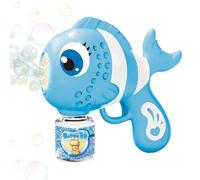 Máquina De Hacer Pompas De Jabón, Máquina De, Divertido Burbujero Con Luces Y Sonido - Dispensador Portátil Con 16 Boquillas Para Fiestas Infantiles, Cumpleaños, Jardín Y Celebraciones De Año