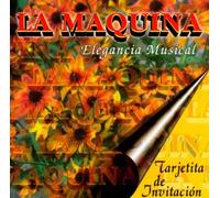 Maquina Elegancia Musical - Tarjetita De Invitation