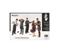 Maquis French Resistancemaquette Figurine Maquis French Resistance |master Box|3