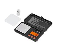 Maqulae Balance à Bijoux 200 G 0,01 G, Balance de Poche Portable avec écran LCD et 6 Modes D'unités, pour un Pesage Précis avec Couvercle de Protection