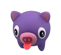 Maqulae Balle d'animal Parlant, Jouet à Presser avec Son de Rire et Langue Qui Sort pour Soulager Le Stress, Cadeau Amusant pour Enfants, Adolescents et Adultes (6)