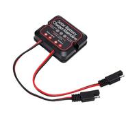 Maqulae Batterie du Contrôleur de Charge Solaire MPPT 12V 10A 150W LFP | Boîtier ABS, Utilisation de Remorque de Camping de Bateau de Camping-car, Support de Batterie LFP scellé inondé de Gel AGM,