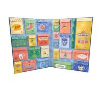 Maqulae Calendrier de L' en Papier, Compte à Rebours, Décoration Murale | Tradition de Vacances Réutilisable pour les Liens Familiaux, Affichage de Magasin en Salle de Classe Intérieure, Patchs