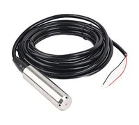 Maqulae Capteur de Niveau de Liquide Submersible 4-20 MA, Acier | Alimenté par DC24V, Conception Antiblocage, Matériau Anticorrosion, Compatible avec PLC et Affichage Numérique, Câble de 6 M
