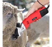 Maqulae Cisailles électriques Professionnelles pour Moutons, 1200 W, Lame Réglable à 13 Dents, Câble D'alimentation renforcé, pour la Tonte et le Toilettage de la Laine des Mouton (Prise européenne)
