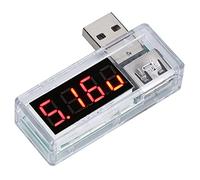 Maqulae Détecteur de Courant de Tension Testeur USB avec Plage de Mesure