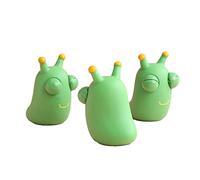 Maqulae Jouet à Presser Anti-Insectes Vert, Soulagement du Stress, Globe Oculaire Amusant, Jouet Pop pour Enfants, Tour d'halloween avec Silicone Souple, Matériau Sûr et
