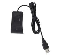Maqulae Lecteur D'empreintes Digitales USB, Scanner D'empreintes Digitales Biométrique Tactile à 360 Degrés, Support de Dongle PC, pour Fenêtre 10 11