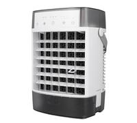 Maqulae Mini Refroidisseur par évaporation AC, Ventilateur à 3 Vitesses avec Double Réservoir, 2 Modes de Brume, Veilleuse 7 Couleurs et Minuterie 2-4-8H pour Chambre à Coucher, B