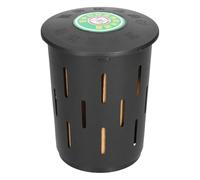 Maqulae Piège de des Termites Non Toxique, Station D'appât Cylindrique en Plastique PP avec Bois de Pin pour Jardin, Verger, Utilisation en Extérieur