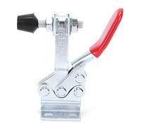 Maqulae Pince à Bascule Horizontale Pince à Dégagement Rapide Force de Serrage Robuste de 230 Kg avec Poignée de Couvercle en Plastique pour le Fonctionnement de la Machine à Soud