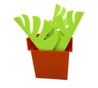 Maqulae Porte-brosse à Dents en Plastique avec Support Miroir pour | Conception à Ventouse, Porte-savon et Porte-anneau, Convient à la Décoration de Salle de Bain D'hôtel et de Maison