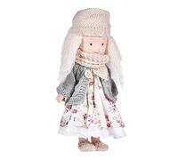 Maqulae Poupée Faite à la Main, Jouet en Peluche pour Fille de 26 Cm avec PVC et Tissu, Artisanat D'héritage Exquis, pour Enfants, Cadeau d'anniversaire, de Noël, Jeu de Rôle (Maqulae8hIFW-10339055)