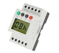 Maqulae Relais de Protection contre les Surtensions et Sous-tensions | AC/DC 24-48V Auto-identification, Temporisation Réglable 0,1-999 S, 3 Modes de Réinitialisation pour Application Pompe