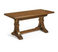 Mar.c.a. Design - Table Salle à Manger rectangulaire Extensible Bois Massif 180-360 cm Table Bois Noyer Style Arte povera Made in Italy