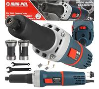 Mar-Pol Meuleuse Axiale Droite Électrique 8 000 - 30 000 tr/min M22276 Noir Coudé