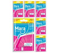 MARA EXPERT - Brosse Interdentaire Basic 0,4 mm - ISO 0 Extra Fine - Brosse Interdentaire rose - Brosse à dents interdentaires