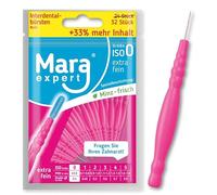 MARA EXPERT - Brosse Interdentaire Basic 0,4 mm - ISO 0 Extra Fine - Brosse Interdentaire rose - Brosse à dents interdentaires