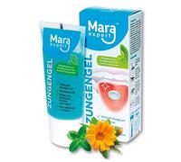 MARA EXPERT Gel langue médical, combat les dépôts bactériens de la langue et nettoie et nourrit la langue avec du calendula, de la camomille, de la sauge, antibactérien, complément au gratte-langue