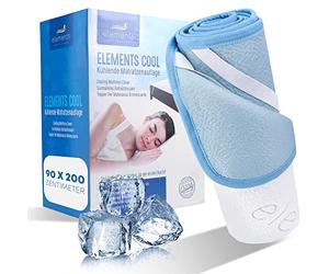 Mara Vital Surmatelas rafraîchissant - Régulation de la température pour Un Sommeil Optimal - Surmatelas de Voyage idéal pour Les Nuits Chaudes - Protection Contre la Transpiration - 200 x 200 cm