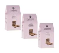 Marabissi® | Biscuits artisanaux au caramel salé | Biscuits pâtissiers toscans | Étui à Biscuits Caramel Salé - 3 x 200 Gr