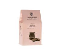 Marabissi® | Biscuits artisanaux au chocolat et au sel de mer | Biscuits pâtissiers toscans | Coffret Biscuits Chocolat et Sel - 200 Gr