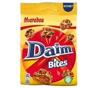 Marabou Daim Bites – Bonbons au chocolat au lait suédois originaux 145 g
