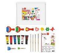 Marabu 0305000000112 - Kids Little Artist Power Paint Box, boîte de Peinture et de Bricolage pour Enfants à partir de 4 Ans