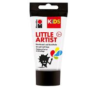 Marabu 03050002070 - Kids Little Artist, Peinture pour Artistes et travaux manuels, Blanc, 75 ML, végétalien, séchage Rapide, pour Enfants à partir de 3 Ans