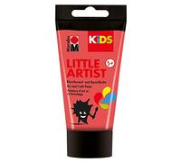 Marabu 03050002232 - Kids Little Artist, Colorant pour Peinture et Loisirs créatifs, Rouge, 75 ML, végétalien, séchage Rapide, pour Enfants à partir de 3 Ans