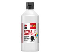 Marabu 03050075070 - Kids Little Artist, Peinture pour Artistes et travaux manuels, Blanc, 500 ML, végétalien, séchage Rapide, pour Enfants à partir de 3 Ans