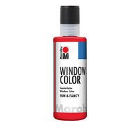 Marabu window color fun & fancy, 80 ml, rouge cerise mr040604031 Rouge G