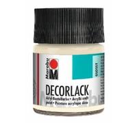 Marabu 1130 05 271 Decorlack Acryl, Elfenbein 271, 50 ml
