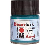 Marabu 1130 05 290 Vernis décoratif acrylique, turquoise 290, 50 ml