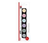 Set de peinture acrylique 'PASTEL', 6 x 3,5 ml