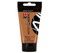 Marabu 12200002941 - Artist Acryl Siena Natur 75 ML, Peinture Acrylique Fine de qualité Artistique, à Base d'eau, consistance pâteuse, hautement pigmentée, très Bonne Brillance et opacité