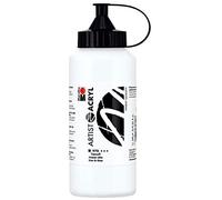 Marabu 12200075970 Artist Acrylique Blanc Titane 500 ml Peinture acrylique fine de qualité artiste à base d'eau Consistance pastel Haute pigmentation Très bonne brillance et opacité Taille unique