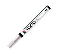 Marabu 12400101070 12400101070-YONO Marqueur acrylique polyvalent avec pointe ogive japonaise, à base d'eau, résistant à la lumière et à l'eau pour presque tous les supports, 0,5-1,5 mm