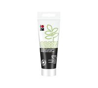 Marabu 14500050073 - Peinture alkyde Green Line - Couleur Noire - 100 ML - Peinture à Base d'eau Mate - Résistante à la lumière - Résistante aux intempéries - 92% de matières premières Naturelles