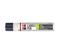 Marabu 18050009070 - Candle Pen White - Pot de cire crémeuse - À base d'eau - Résistant à la lumière - Inodore - Résistant aux intempéries - Décoration de bougie facile - 25 ml