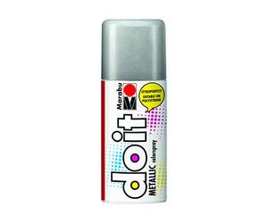Marabu 21074006782 - Do It Color Spray métallique, - Argent, 150 ML, métallique/argenté