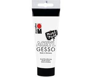 Marabu acrylgrundierung ? gesso ? acrylique 100 ml (blanc) Blanc G