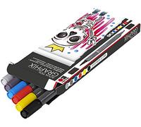 Marabu Bubblegum King Ensemble de 6 Stylos/Marqueurs de Couleur Aquarelle
