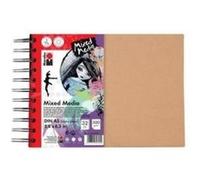 Marabu cahier ? mixed media ? din a5 300 g m ² bleu 32 feuilles 161200200 Bleu G