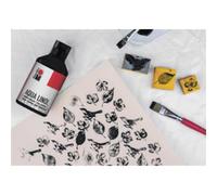 MARABU Couleur pour linogravure Aqua, 250 ml, blanc