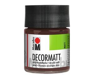 Marabu Decor Mat Châtain Moyen 50 ML