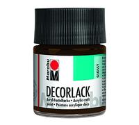 Marabu Decorlack Acrylique Marron foncé 045 50 ML