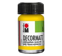 Marabu Decormat Peinture acrylique Jaune 15 ml